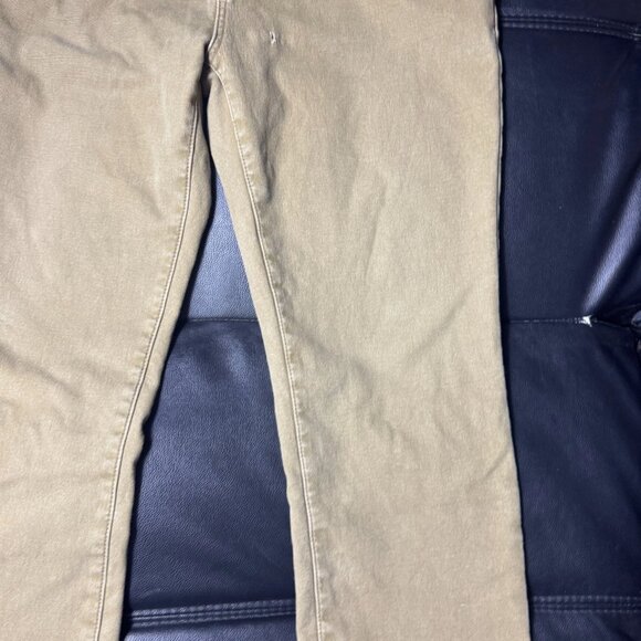 Weatherproof Vintage Men's Pants Brown Fleece Lined Stretch Regular Fit W40 L32 - Picture 7 of 16